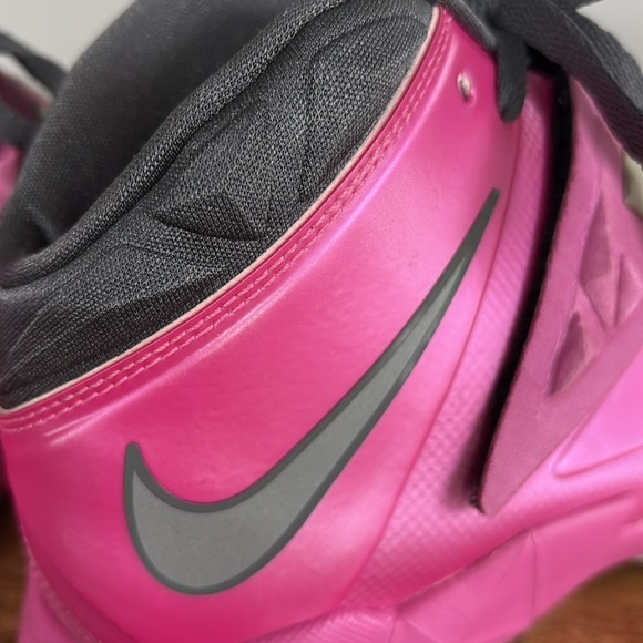 Nike LeBron Zoom Solider VII PINKEFIRE Youth High-Tops size 7 - Picture 5 of 11